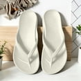 thumbnail image 2 of Arch Support Flip Flops for Women Men Comfortable Recovery Thong Sandals Lightweight Soft Footbed Resistant Shower Walking Shoes Indoor Outdoor Summer Beach Slippers, 2 of 8