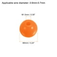 thumbnail image 2 of REGALWOVEN Acrylic Round Beads Loose Bubble Craft Bead Assorted Candy Color Orange, 2 of 5