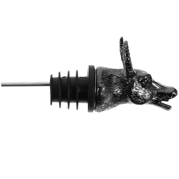 WHAMVOX Wine Bottle Pourer Lovely Animal Head Bottle Pourer Liquor Pour Spout