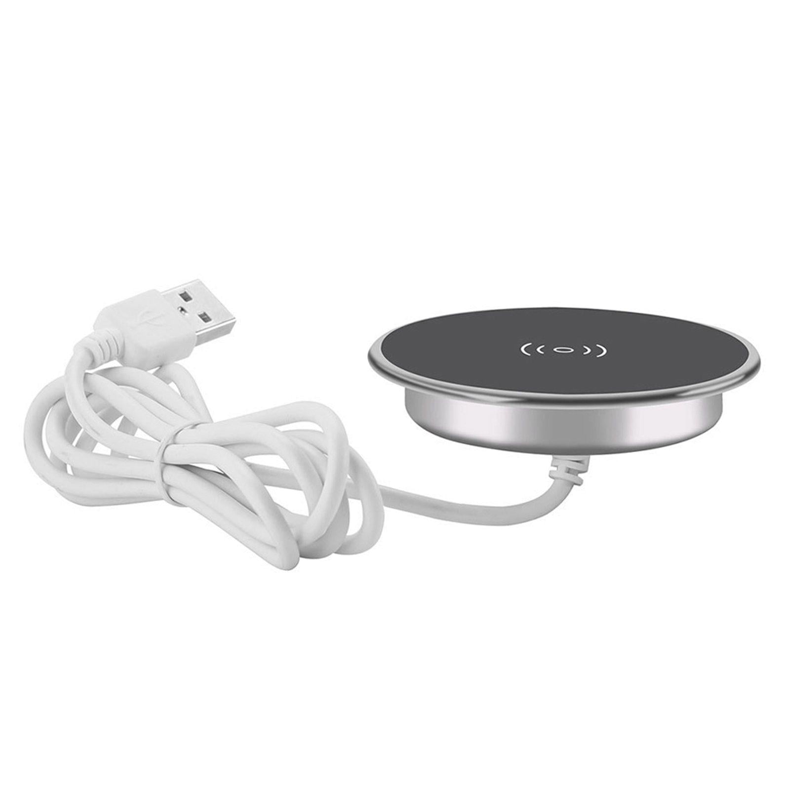 Embedded Wireless Charger Desktop Device Cell Phs Restaurant Bedside Tables