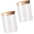 thumbnail image 4 of YEAHIBABY-Glass Jars With Lids . 2PC Set of Airtight Storage Jars for Pantry Food Storage. Air Tight Sealable Glass Canisters Containers for Kitchen, 4 of 7