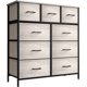 thumbnail image 1 of Sorbus Cómoda de Tela de 9 Cajones para Recámara: Cómoda Alta con Cajones para Guardar Ropa, Armario Portátil con Cajones de Imitación Madera, para Guardar Ropa, Desorden y Ropa de Cama., 1 of 5