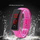 thumbnail image 2 of Reloj LED Correa de silicona deportiva Reloj de pulsera con pantalla electrónica con esfera digital de 12 horas, 2 of 10