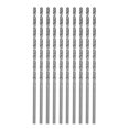 thumbnail image 1 of Uxcell 10pack Brocas Extra Largas, Broca HSS de 3.2mm con Acero de Alta Velocidad de 100mm de Longitud para Metal, Madera y Plástico, 3.2mmx120mm, 1 of 5
