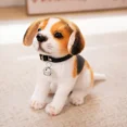 thumbnail image 3 of Nuevo juguete de peluche de perro dálmata, lindo cachorro beagle realista de peluche, muñeco de decoración para el hogar, regalo de cumpleaños para niños de alta calidad, 3 of 5