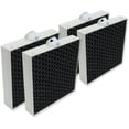 thumbnail image 1 of Replacement Filter Compatible with BLUEAIR 5210i 5240i DustMagnet Air Purifiers 5200 Series,2-Pack (4 Filters) H13 HEPA 3-Stage Filtration Activated Carbon 2-IN-1, 1 of 6