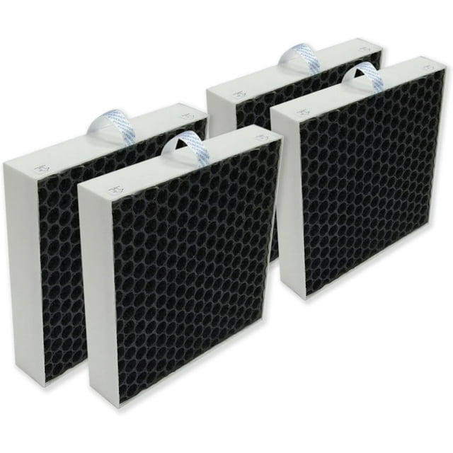 Replacement Filter Compatible with BLUEAIR 5210i 5240i DustMagnet Air Purifiers 5200 Series,2-Pack (4 Filters) H13 HEPA 3-Stage Filtration Activated Carbon 2-IN-1