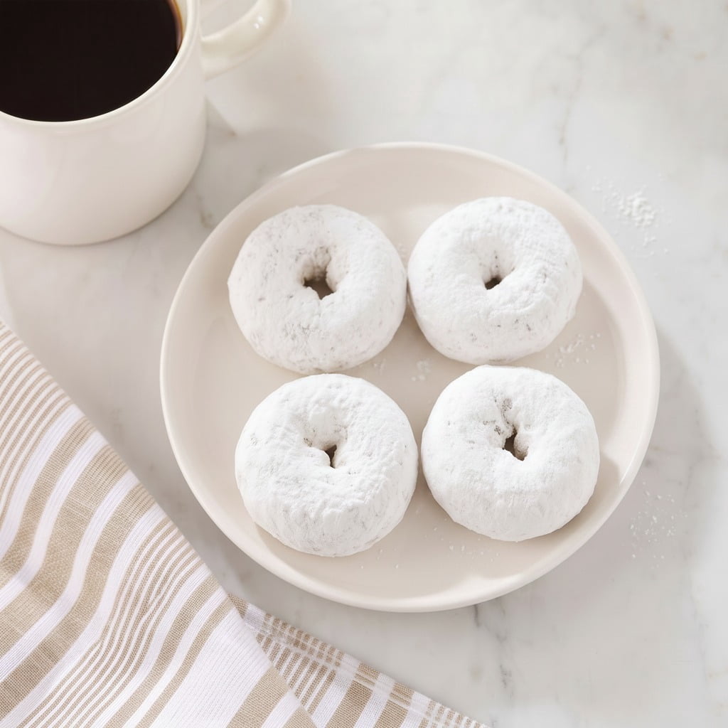 Great Value Powdered Sugar Mini Donuts, 2 oz, 10 Count