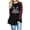Black, variant on Fiaer Christmas Wome Plaid Long Sleeve T Shirts Cute Graphic Crew Neck Loose Fit Trendy Plus Size Casual Xmas Tops Black XL