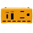 thumbnail image 3 of PowerDrive 100W DC to AC Inverter, 3-Prong Outlet, Dual USB Ports, Cigarette Lighter Adapter, 3 of 5