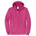 thumbnail image 5 of Port & Company ® - Core Fleece Full-Zip Hooded Sweatshirt. PC78ZH, 5 of 6