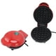 thumbnail image 2 of Mini Waffle Maker Stick Proof Double Sided Round Multifunctional Breakfast Machine for Toast Sandwich BRA Round Plug 110V Red, 2 of 5
