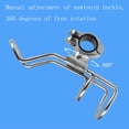 thumbnail image 4 of 316 Stainless Steel Clamp-On Fishing Rod Holder – Marine Grade Boat Rod Rack for Kayak, Boat, RV, and Vehicle – Corrosion-Resistant Fishing Accessory, 4 of 13