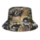 thumbnail image 1 of Trébol Negro Sombrero bucket para adultos, gorra de protección solar, sombrero de pescador plegable para viajes al aire libre, pesca y actividades de verano, 1 of 6