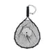 thumbnail image 5 of Red de pesca herramienta de captura de pesca portátil para regalo del día Saltwat al aire libre Negro, 5 of 8