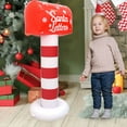 thumbnail image 6 of Meggemo Christmas Inflatable Cartoon PVC Decoration Mailbox Ornament Supply Airblown Holiday Decor for Yard Porch Outdoor Christmas Celebrations, 6 of 8
