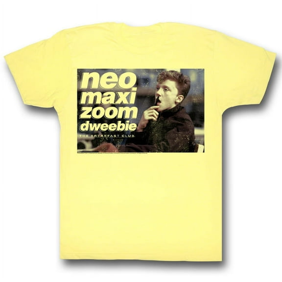 Breakfast Club So Cool Yellow Heather Adult T-Shirt