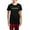 With Red Plaid Pant, variant on CafePress - Saoirse Women's Dark Pajamas - Women's Short Sleeve Print T-Shirt and Pants Dark Cotton Pajama Set