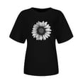 thumbnail image 3 of WEAIXIMIUNG T-Shirt à Manches Courtes Col Rond Imprimé Mode pour Femmes pour la Saint-Valentin, 3 of 3