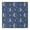 Blue Pink Moon, variant on White Blue Sun Moon Cloud Star Pattern Square Fitted Tablecloth with Elastic Edge,Square Table Cover,Washable Elastic Table Cover for Home Kitchen Party Decor 34"x34"