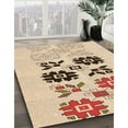 thumbnail image 2 of Ahgly Company Indoor Rectangle Patterned NavajoWhite Gold Area Rugs, 7' x 10', 2 of 6