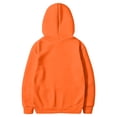 thumbnail image 6 of Urbanix Mens Sweatshirt Casual Relaxed Fit Long Sleeve Drawstring Hoodie Pullover Top Fall Winter Trendy Cozy Breathable Pure Color Top with Pockets Saffron XL, 6 of 8