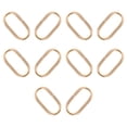 thumbnail image 3 of MasteelfCA 10pcs Bag Shoulder Strap Loops Metal Ring Coil DIY Connecting Loops Hoops, 3 of 7