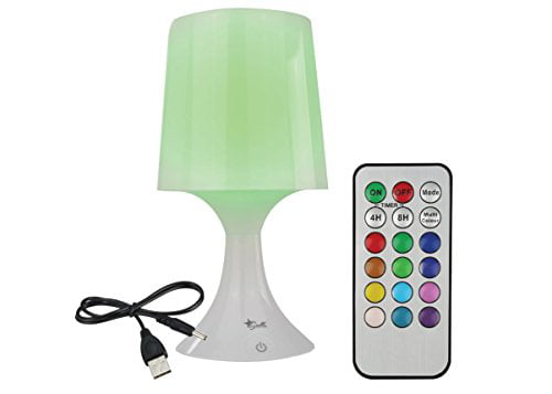 TWO iDual Multi Function Dimmable LED Light Table Lamp with Free Remote Control 