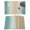 Khaki Turquoise, variant on Green Ombre Placemats Set of 8, Modern Yellow Gradient Farmhouse Art Placemats for Dining Table, Place Mats for Kitchen Tabletop, Waterproof Wipeable Dining Table Mats Set