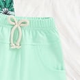 thumbnail image 4 of mgoYE Baby Girl Clothes 12 Months Toddler Baby Boy Clothes Summer Sleeveless Tank Top and Shorts Cute Infant Baby Boy Outfits Clothing Set|Light Green 2-3 Years, 4 of 7