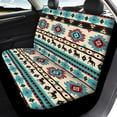 thumbnail image 4 of Pzuqiu Geometric Animal Pattern Car Seat Covers Full Set 3 PCS, Front and Rear Seat Cover Set Polyester Non-Slip Automobile Interior Decorate Accessories, 4 of 10