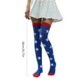 thumbnail image 3 of Yokua Womens Thigh High Socks Star Print Over the Knee Socks Long Knee High Socks, 3 of 13