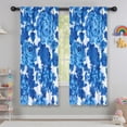thumbnail image 5 of Blackout Kids Curtains,Pioneer Flower Floral Print Pattern Childrens Insulated Curtains Set Of 2,Bedroom Essentials,Toddler Room Decor 42"x63", 5 of 5