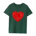 thumbnail image 3 of Camiseta para mujer con cuello redondo, camiseta básica para desplazamientos, trabajo, uso diario, vacaciones S, 3 of 8