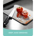 thumbnail image 5 of Juego de Tablas de Cortar JULY HOME JH-CUTBO-SET-3-BL de Plastico con Ranura para Jugos Set de 3 Piezas, 5 of 5