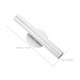 thumbnail image 2 of ADDHAT Florero Adhesivo De Pared En Metal Plateado Para Plantas Interiores Sin Taladro, 2 of 8
