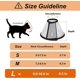 thumbnail image 4 of Collar Isabelino ZHAOCHENG de Plástico Liviano 10.1 pulgadas para Gatos Y Perros, 4 of 5