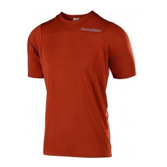 Jersey Ciclismo Troy Lee Skyline S/s Htr Clay Troy Lee Designs S/s Htr Clay