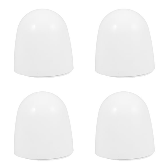 4 Pcs Toilet Accessories Toilet Bolt Covers Parts Toilet Seat Floor Caps for Toilet Bowl Screws