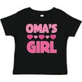 thumbnail image 3 of Inktastic Oma's Girl Heart Girls Baby T-Shirt, 3 of 5