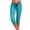 Light Blue womens pants, variant on up to 60% off Gifts wycnly Capris for Women Casual Elastic Waist Drawstring Stretchy Cropped Pants Plus Size Solid Slim Sports Workout 3/4 Trousers with Pocket Black l