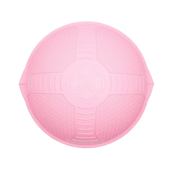 Bosu Pro Entraîneur de Force Demi-Balle d'Équilibre, Équipement de Mise en Forme pour Gym à Domicile 26 Pouces, Rose