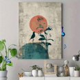 thumbnail image 4 of UXIEQU Bird and Floral Abstract Canvas Wall Art 15.75x11.81 Inches, 4 of 8