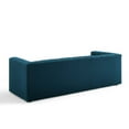 thumbnail image 6 of Tufted Sofa, Fabric, Navy Blue, Modern Contemporary Urban Design, Living Lounge Room Hotel Lobby Hospitality, 6 of 10