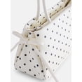 thumbnail image 4 of No Boundaries Women's Bow Shoulder Bag, Polka Dot, 4 of 7