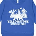 thumbnail image 3 of Inktastic Yellowstone National Park with Bear Mountains and Trees Toddler Sweatshirt, 3 of 4