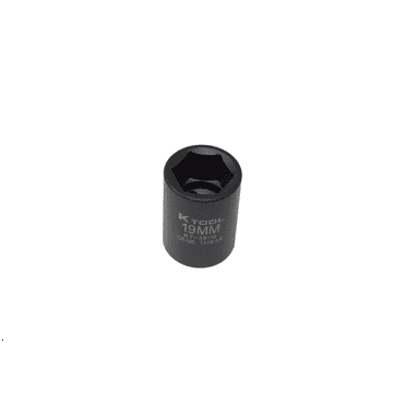 K Tool International Socket Impact 19mm 1/2 in. Dr