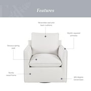 My Texas House Swivel Accent Chairs