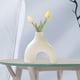 thumbnail image 2 of Colección de jarrones de cerámica Florero creativo para escritorio de aniversario de restaurante Beige Grande Zulema jarrón de ceramica, 2 of 7