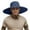 Navy, variant on sususu Sun Hat Wide Brim Sun Protection Hat Outdoor Unisex Bucket Hats for Hiking Beach Fishing Black